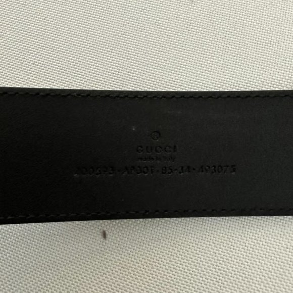 Gucci 2015 RE-EDITION WIDE LEATHER BELT - Picture 6 of 6